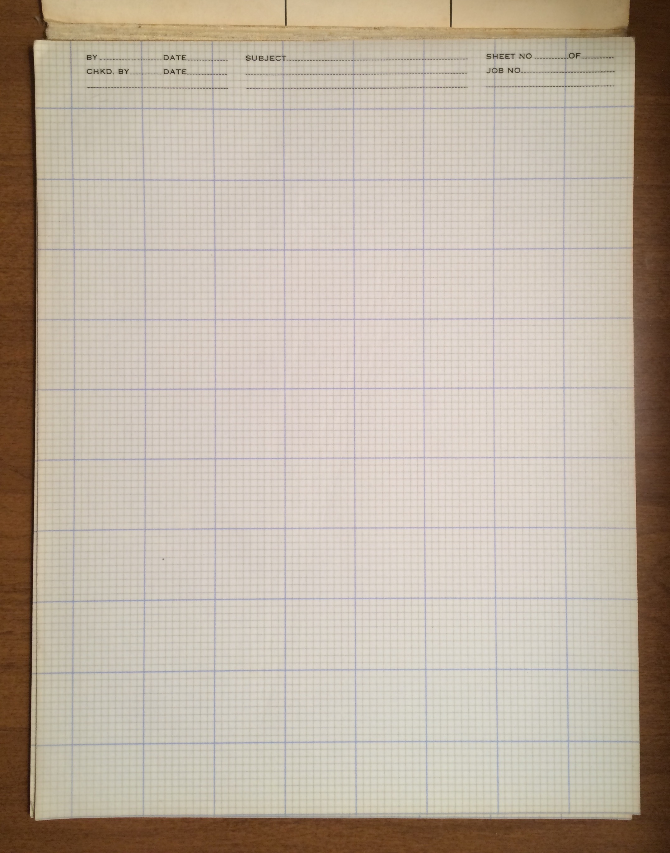 Old graph paper All this